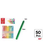 Patyczki drewniane 5 kolorów 50szt