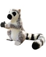 Lemur pluszowy 28cm szary