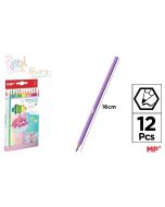 Kredki ołówkowe pastelowe 12 kolorów