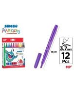 Flamastry Jumbo 12 kolorów