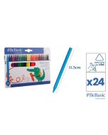 Kredki plastikowe 24 kolory