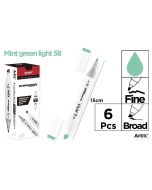 Marker Chromax z 2 końcówk. mint green 58 (6szt)