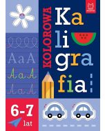 Kolorowa kaligrafia 6-7 lat