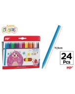 Kredki woskowe 24 kolory