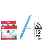 Kredki woskowe dwustronne 12 kolorów