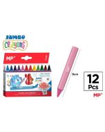 Kredki woskowe Jumbo 12 kolorów