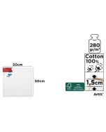 Podobrazie 50x50x1,5cm 280G/m2