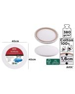 Podobrazie okrągłe 40x40x1.6cm 380G/m2