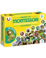 Zestaw magnetyczny Montessori Zwierzęta na farmie