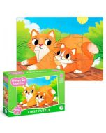 Puzzle 12 Zawsze razem. Koty