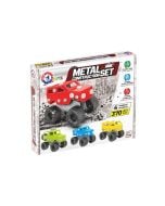 Zestaw metalowy konstruktor 370el