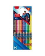 Kredki ołówkowe Superman 12 kolorów MAPED