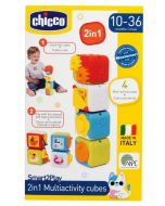 Kostki edukacyjne wielofunkcyjne 2w1