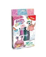 Stwórz swojego stworka 3D Magic Glitter - Stworek