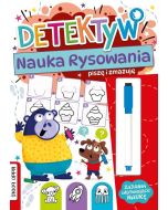 Piszę i zmazuję detektyw nauka rysowania