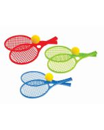 Rakietki do tenisa z miękką piłeczką mix