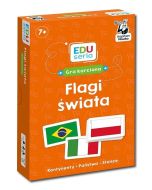 Kapitan Nauka EDUseria. Flagi świata. Gra karciana