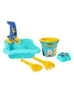 Minions piaskownica z kompletem do piasku
