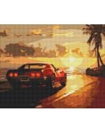 Diamentowa mozaika - Podróż przez wybrzeże 40x50cm