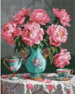 Diamentowa mozaika - Delikatne kolory 40x50cm