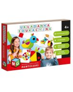 Montessori układanka edukacyjna Papuga