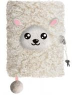 Pamiętnik A5/96K z kłódką 3D Sheep