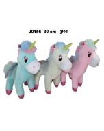 Jednorożec z głosem 30cm MIX