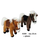 Koń z głosem 25cm MIX