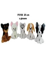 Pies z głosem 25cm MIX