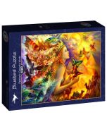 Puzzle 1000 Fantastyczny kolory świat