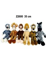 Zwierzęta dżungla 35cm MIX