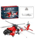 Klocki konstrukcyjne helikopter ratunkowy 1137el