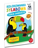 Kapitan Nauka.Kolorowanka sylabowa. Dzikie...