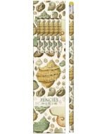 Ołówki ozdobne STPEN41 muszle 6 sztuk