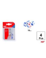 Kostka do gry 18mm 4szt