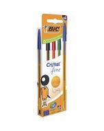 Długopis Cristal Original Fine mix 4szt BIC