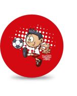 Piłka PVC Sportox Kids 230mm - Piłkarz