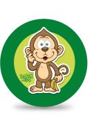 Piłka PVC Sportox Kids 230mm - Małpka