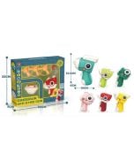 Pistolet Dino z bączkiem 6el