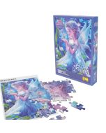 Puzzle z brokatem księżniczka 100 elementów
