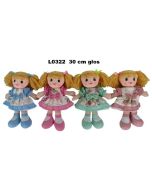 Lalka z głosem 30cm MIX