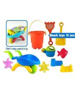 Zestaw do piasku z taczką 10el