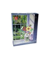 Klocki - bukiet kwiatów