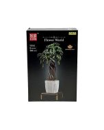 Klocki - kwiat w doniczce