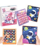 Układanka labirynt przesuwanka 2w1 MIX