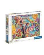Puzzle 500 HQ Elephants' Carnival