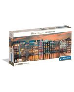 Puzzle 1000 Panorama Bright Amsterdam