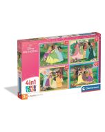 Puzzle 4w1 Super Kolor Disney Princess