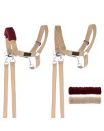 Kantar dla Hobby Horse wodze + futerka beżowy