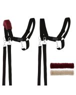 Kantar dla Hobby Horse wodze + futerka czarny